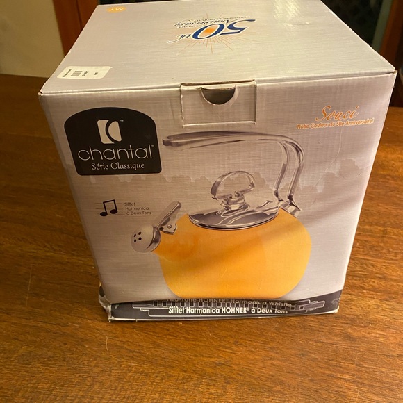 Other - Chantal Yellow Tea Kettle